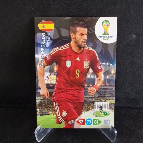 2014 Panini World Cup Brasil Alvaro Negredo Hiszpania /WC18