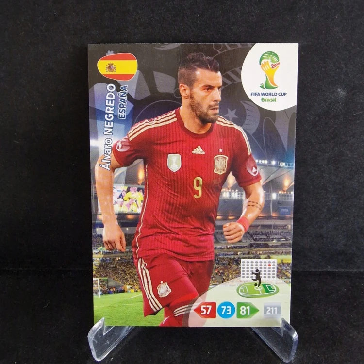 2014 Panini World Cup Brasil Alvaro Negredo Hiszpania /WC18