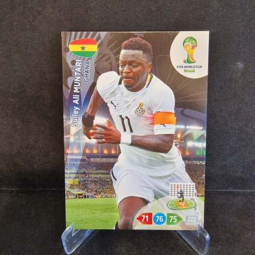 2014 Panini World Cup Brasil Sulley Ali Muntari Ghana /WC17
