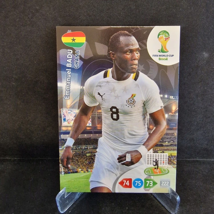 2014 Panini World Cup Brasil Emanuel Badu Ghana /WC16