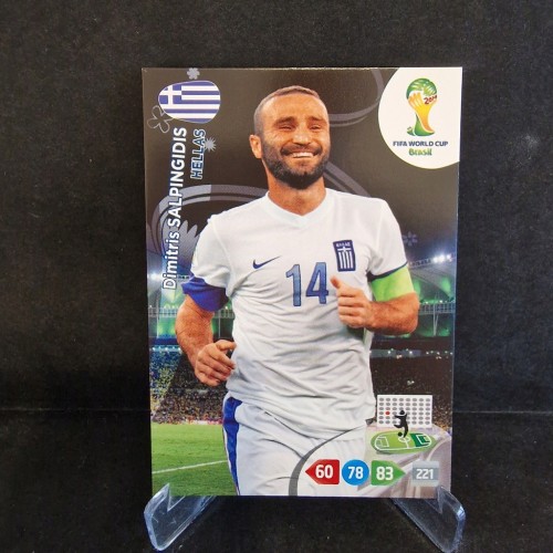 2014 Panini World Cup Brasil Dimitris Salpingidis Grecja /WC16