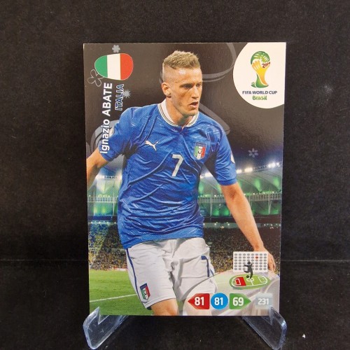 2014 Panini World Cup Brasil Ingazio Abate Włochy /WC14