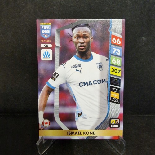 2025 Panini Fifa 365 Ismael Kone 90 Ol. Marsylia /LT15