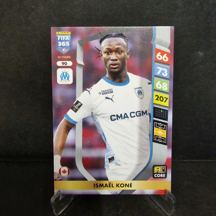 2025 Panini Fifa 365 Ismael Kone 90 Ol. Marsylia /LT15