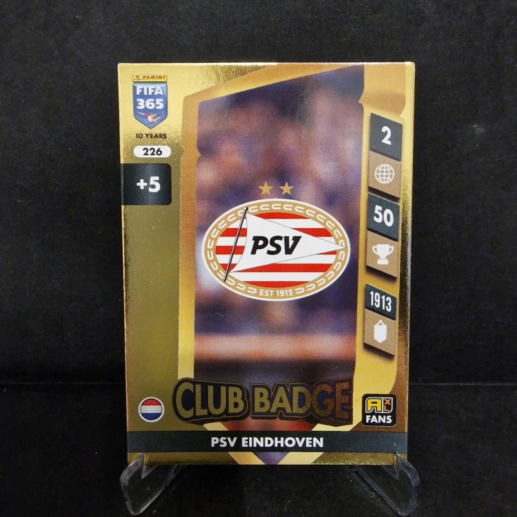 2025 Panini Fifa 365 Club Badge 226 PSV Eindhoven /LT14