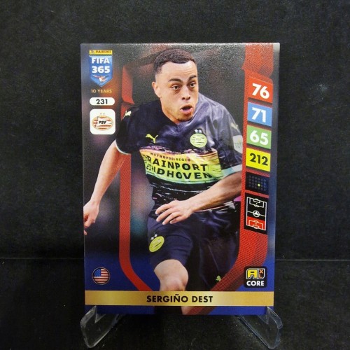 2025 Panini Fifa 365 Sergino Dest 231 PSV Eindhoven /LT13