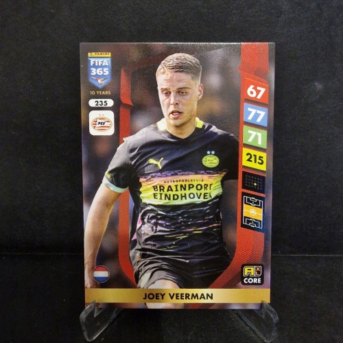 2025 Panini Fifa 365 Joey Veerman 235 PSV Eindhoven /LT13