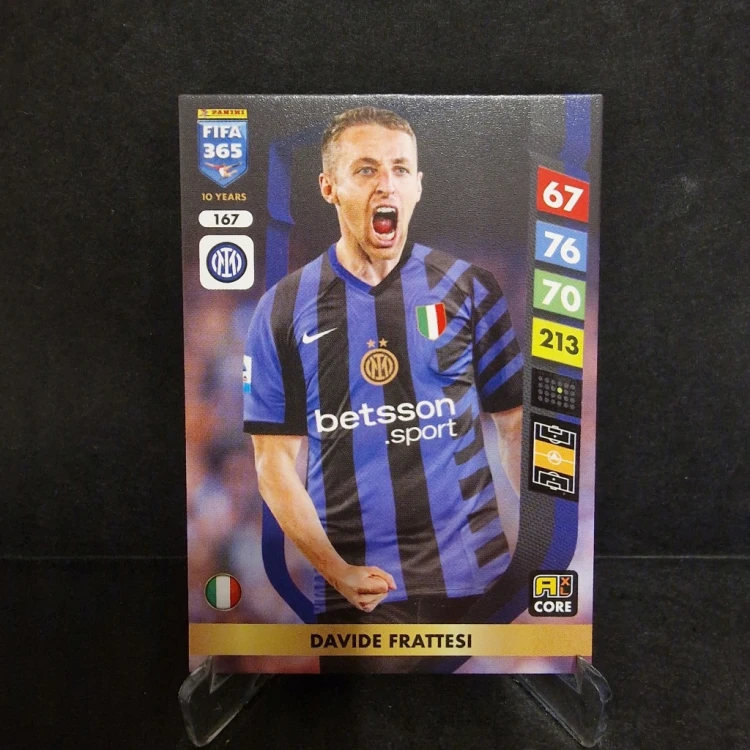 2025 Panini Fifa 365 Davide Frattesi 167 Inter /LT11