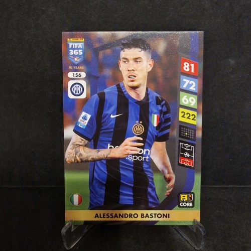 2025 Panini Fifa 365 Alessandro Bastoni 156 Inter /LT10