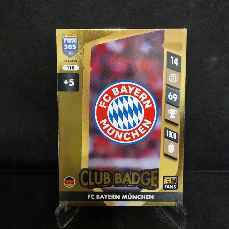 2025 Panini Fifa 365 Club Badge 118 Bayern Monachium /LT6