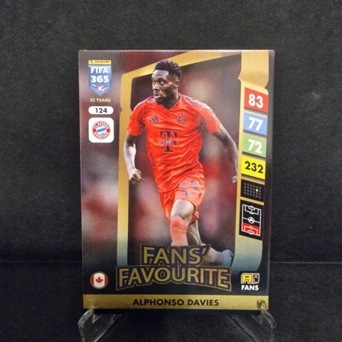 2025 Panini Fifa 365 Alphonso Davies 124 Bayern Monachium /LT4