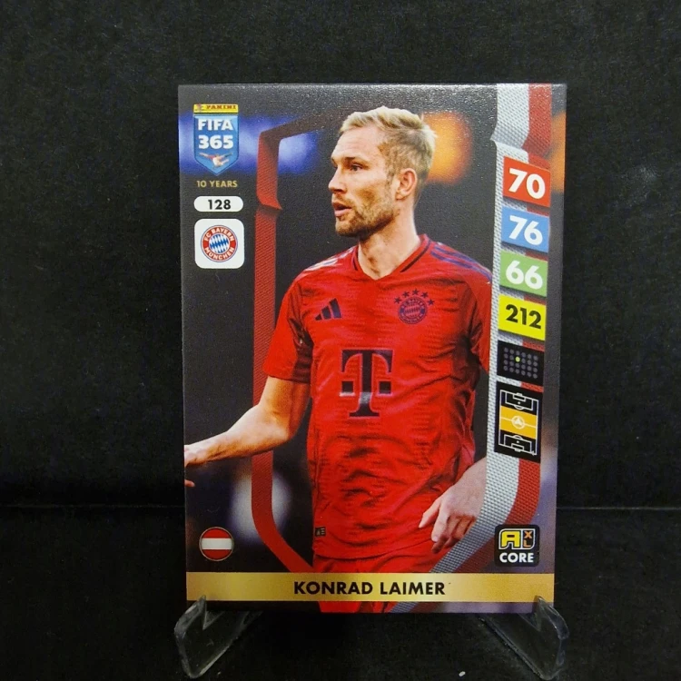 2025 Panini Fifa 365 Konrad Laimer 128 Bayern Monachium /LT4