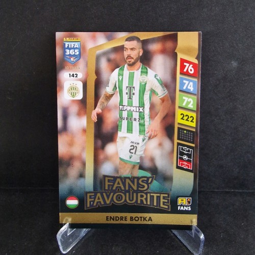 2025 Panini Fifa 365 Endre Botka 142 Ferencvarosi /B16