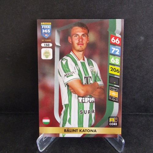 2025 Panini Fifa 365 Balint Katona 150 Ferencvarosi /B15