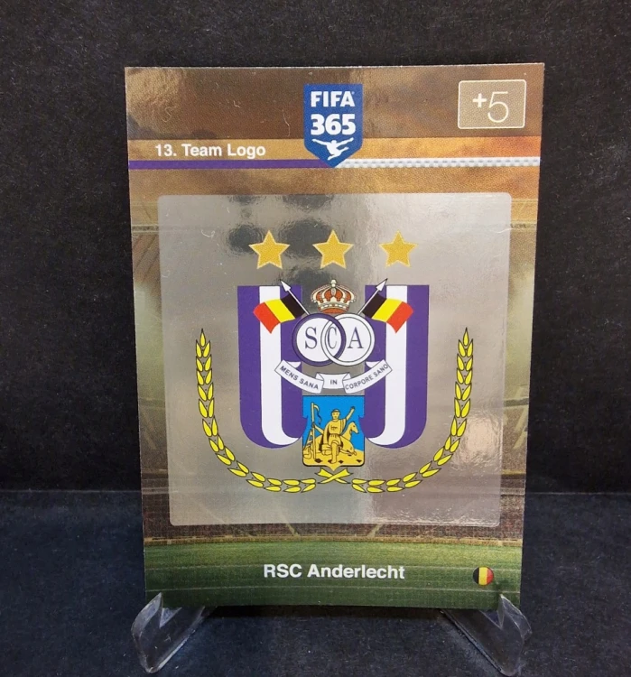 2015-16 Panini Fifa 365 Club Badge RSC Anderlecht /PF11