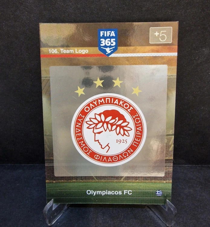2015-16 Panini Fifa 365 Club Badge Olympiacos FC /PF4