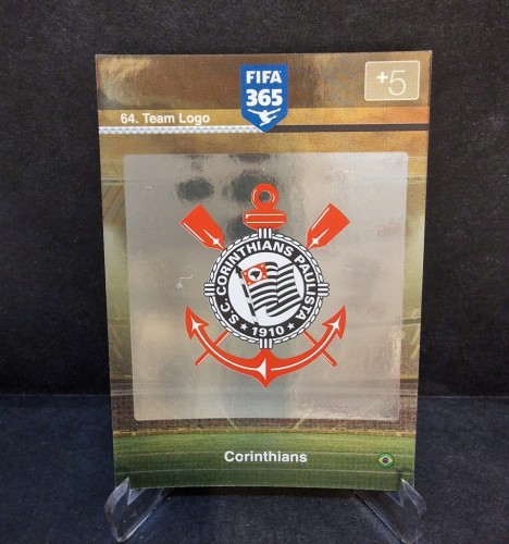 2015-16 Panini Fifa 365 Club Badge Corinthians /PF5