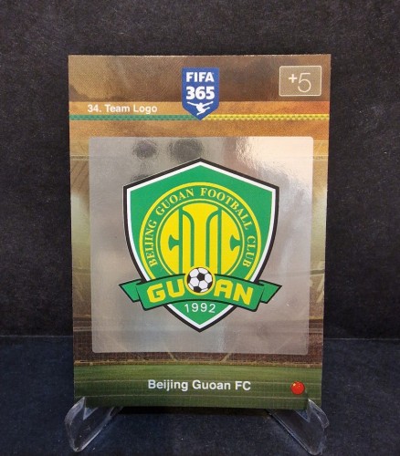 2015-16 Panini Fifa 365 Club Badge Beijing Guoan FC /PF1