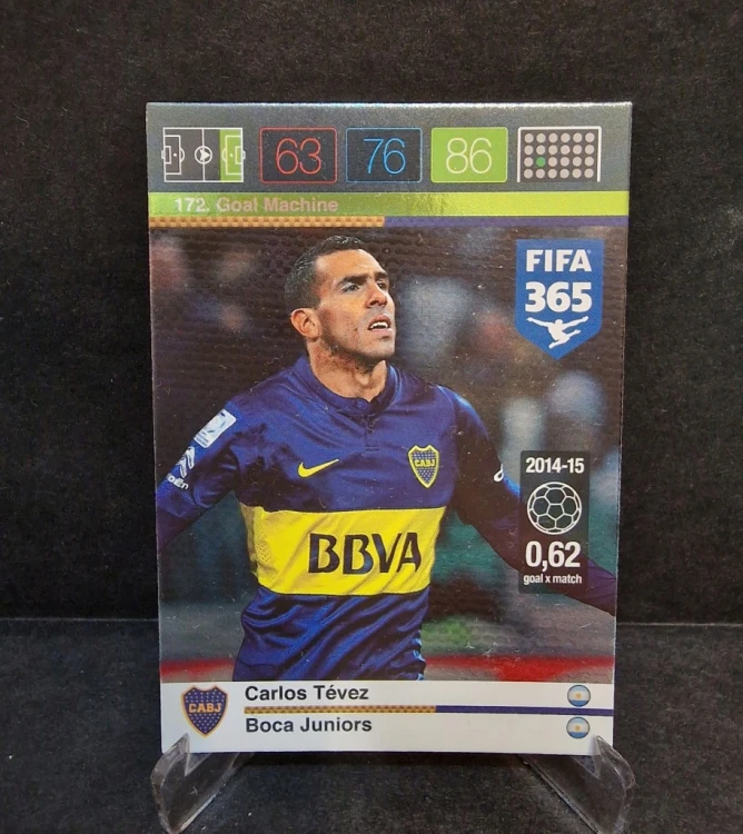 2015-16 Panini Fifa 365 Carlos Tevez 172 Boca Juniors /PF15