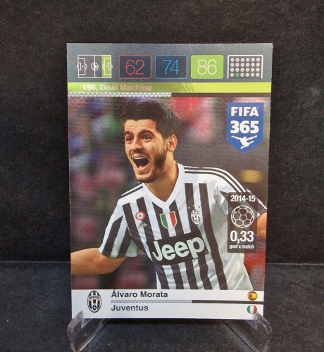 2015-16 Panini Fifa 365 Alvaro Morata 196 Juventus /PF14
