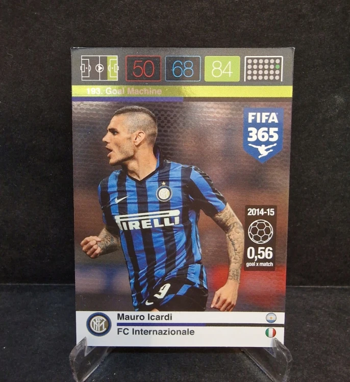2015-16 Panini Fifa 365 Mauro Icardi 193 Fc Internationale /PF13