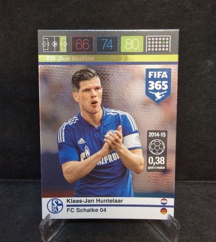 2015-16 Panini Fifa 365 Klaas-Jan Huntelaar 220 FC Schalke 04 /PF16