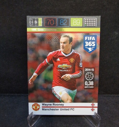 2015-16 Panini Fifa 365 Wayne Rooney 199 Manchester United /PF19