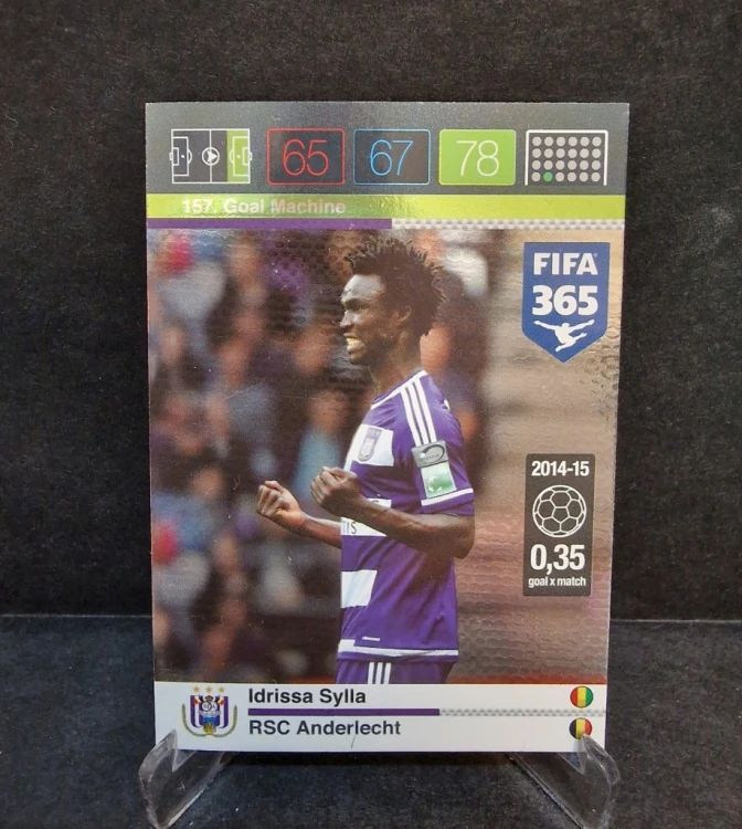 2015-16 Panini Fifa 365 Idrissa Sylla 157 RSC Anderlecht /PF12