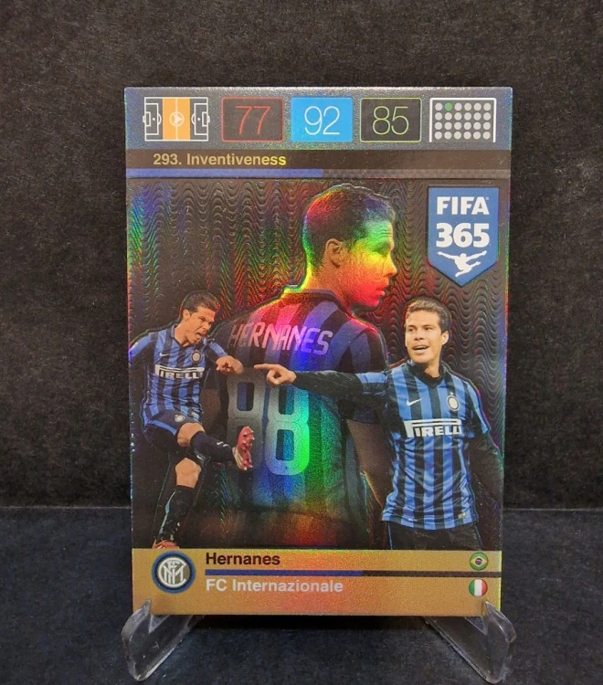2015-16 Panini Fifa 365 Hernanes Inter Inventiveness /M13