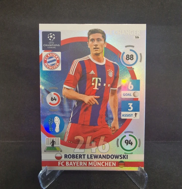 2014-15 Panini Champions League Lewandowski Bayern Munich /OC12