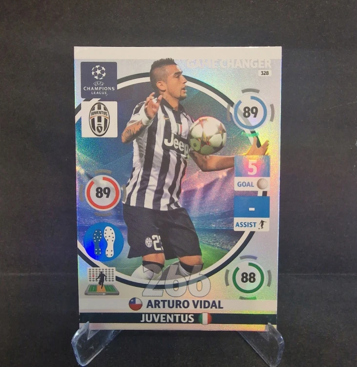2014-15 Panini Champions League Arturo Vidal Juventus /OC11