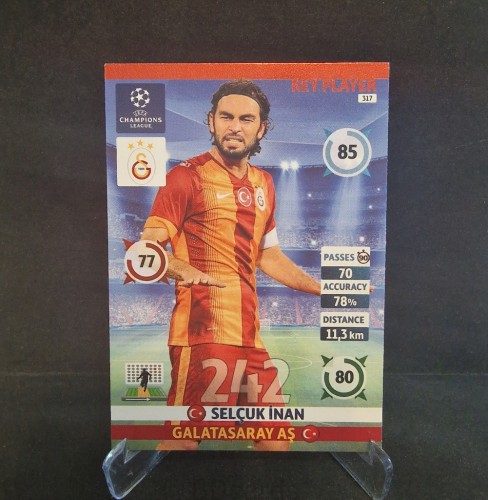 2014-15 Panini Champions League Selcuk Inan Galatasaray /OC10