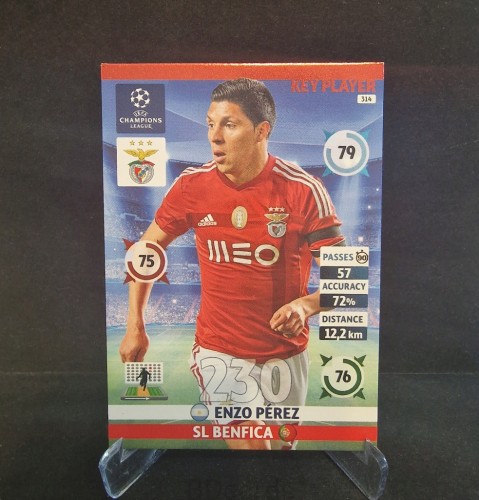 2014-15 Panini Champions League Enzo Perez SL Benfica /OC10
