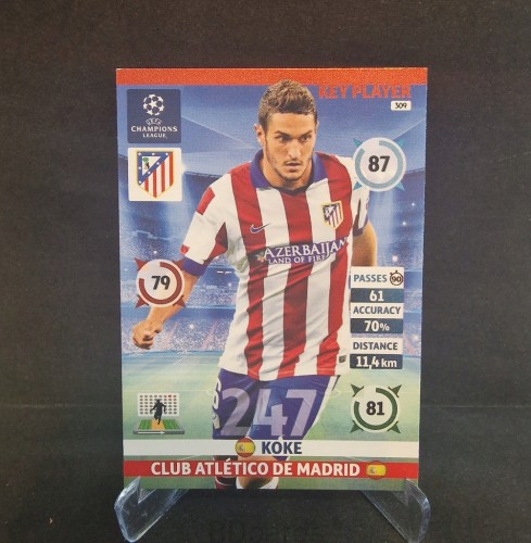 2014-15 Panini Champions League Koke Atletico Madryt /OC10