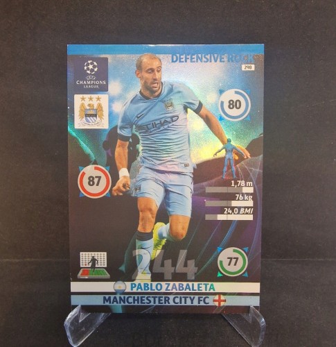2014-15 Panini Champions League Pablo Zabaleta Manchester City /OC8