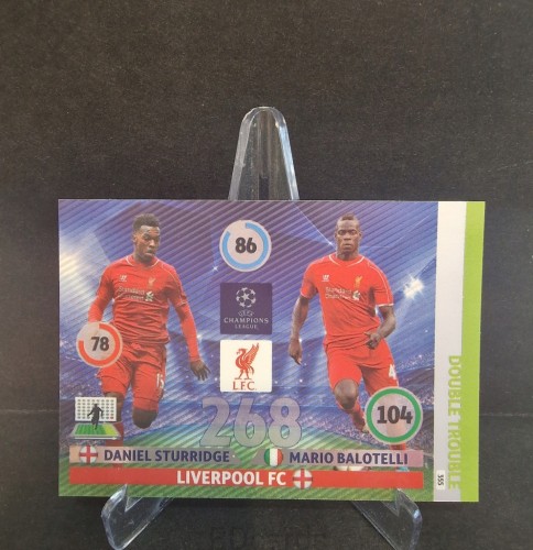 2014-15 Panini Champions League Double Trouble Liverpool /OC6