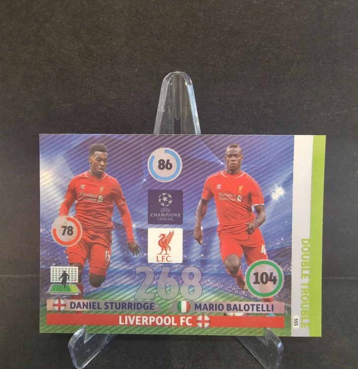 2014-15 Panini Champions League Double Trouble Liverpool /OC6