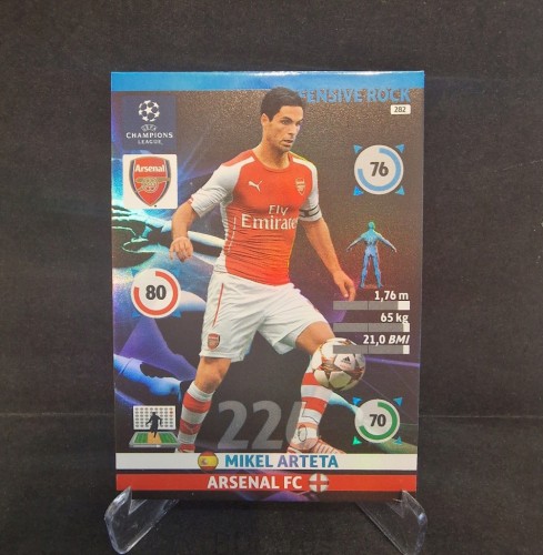 2014-15 Panini Champions League Mikel Arteta Arsenal /OC7