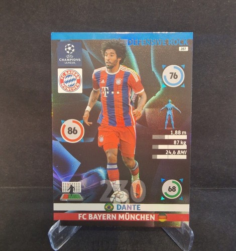 2014-15 Panini Champions League Dante Bayern Munich /OC7