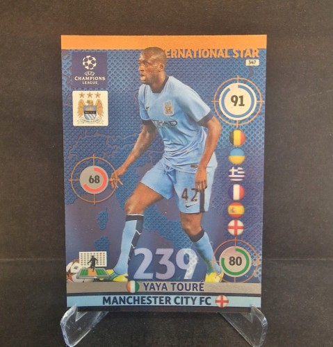 2014-15 Panini Champions League Yaya Toure Manchester City /OC14