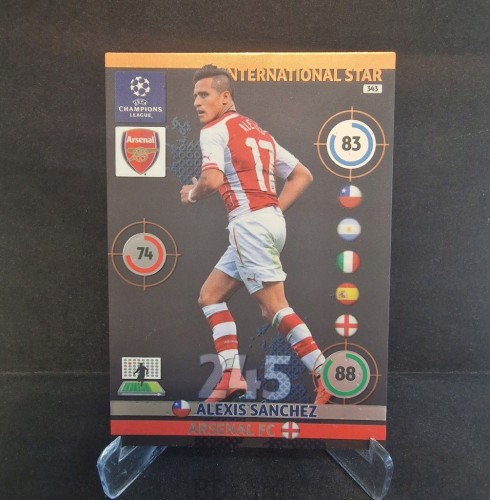 2014-15 Panini Champions League Alexis Sanchez Arsenal /OC13