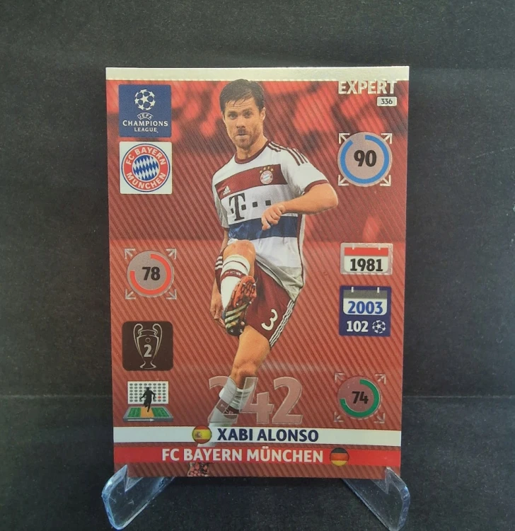 2014-15 Panini Champions League Xabi Alonso Bayern Munich /OC12