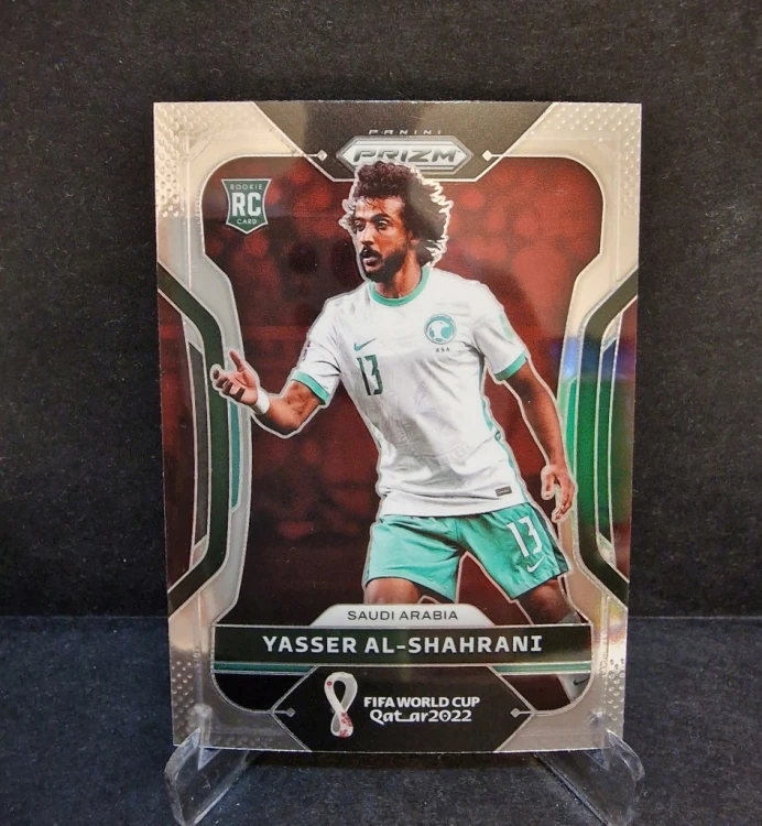 2022 Panini Prizm WC Qatar Yasser Al-Shahrani Saudi Arabia /TP22