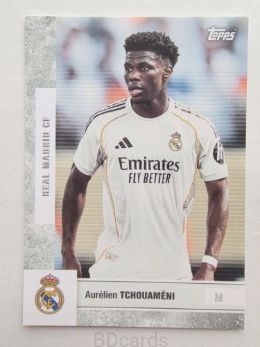 2025-26 Topps Team Set Aurelien Tchouameni Madryt