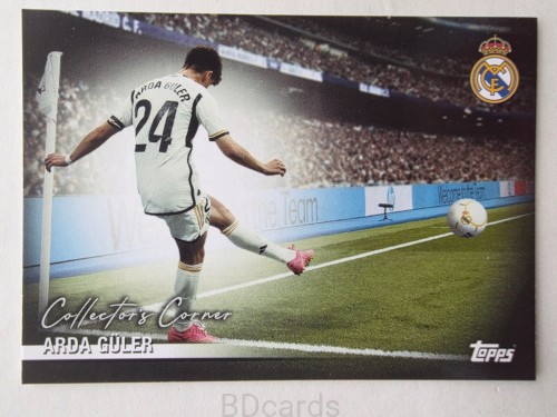 2025-26 Topps Team Set Arda Guler Real Madryt