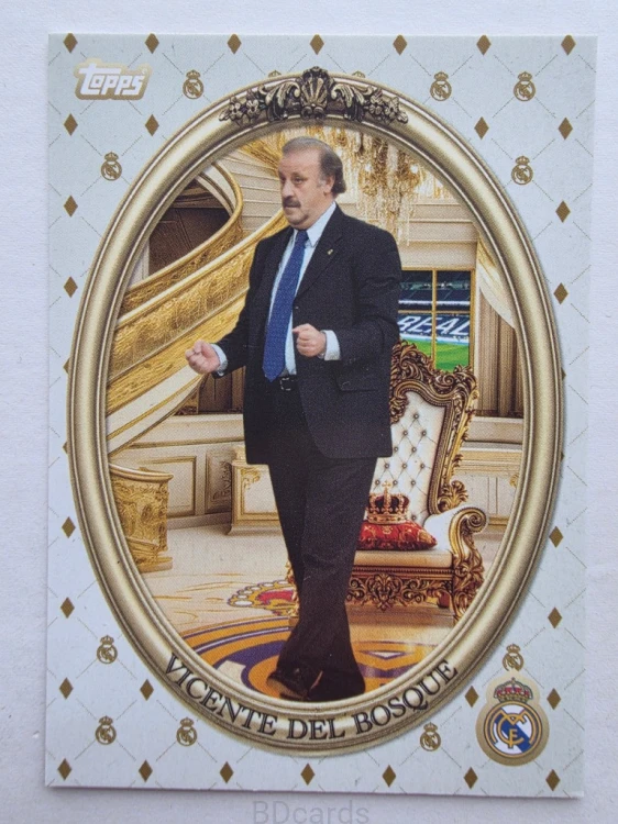 2025-26 Topps Team Set Vincente del Bosque Real Madryt