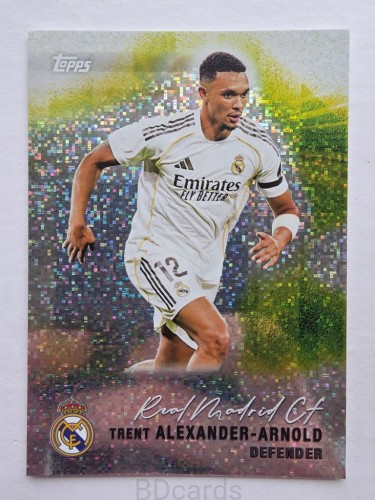 2025-26 Topps Team Set Trent Alexander-Arnold Silver Real Madryt /ST1