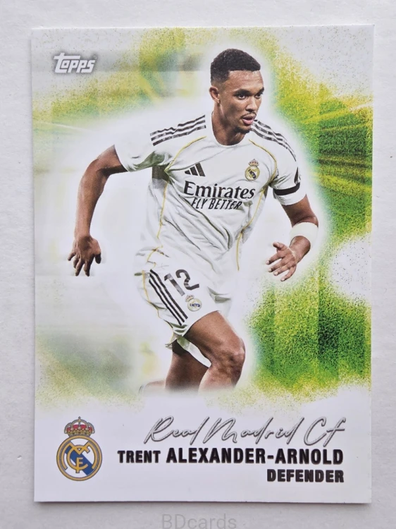 2025-26 Topps Team Set Trent Alexander-Arnold Real Madryt /ST2