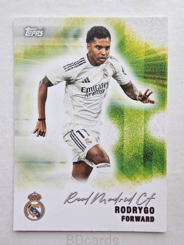 2025-26 Topps Team Set Rodrygo Real Madryt /ST2