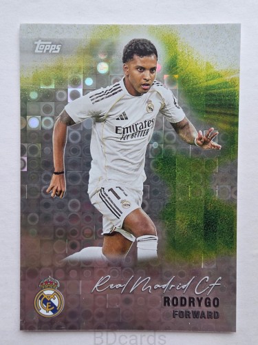2025-26 Topps Team Set Rodrygo Silver Real Madryt /ST3